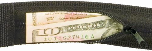 Miniatura 3 de Travelon Cinturón de dinero seguro, cintura de 42-44 pulgadas, Negro -, Classic