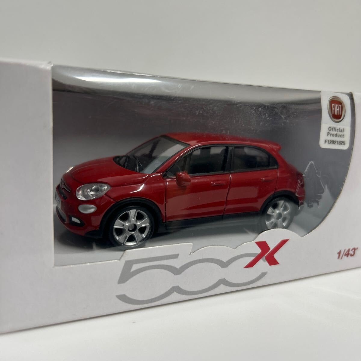 Amazon | FIAT ディーラー特注 MONDO MOTORS 1/43 FIAT500X Red