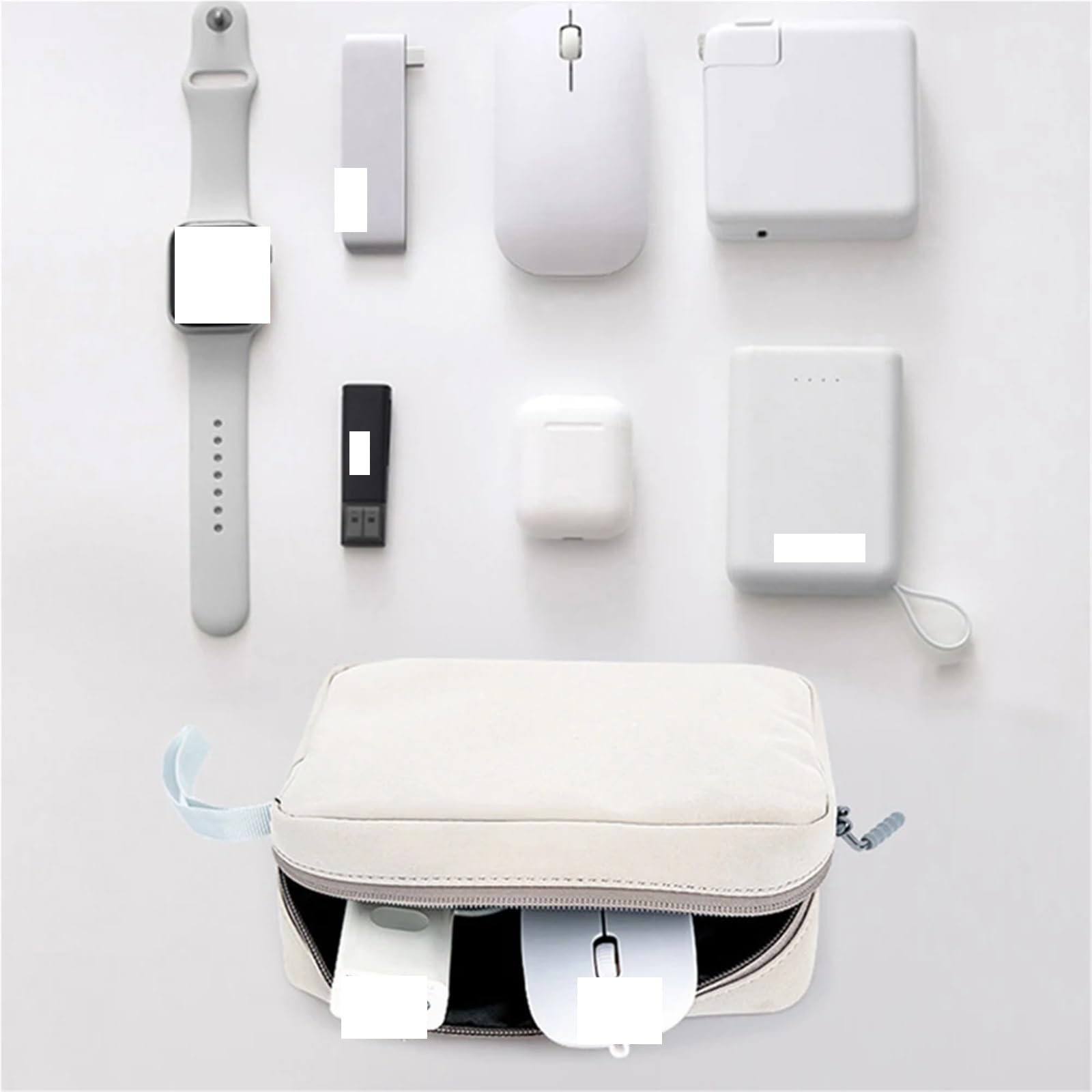 Borsa Per Computer Portatile Borsa for laptop for notebook Custodia impermeabile for borsa for(White,15.6 inch)