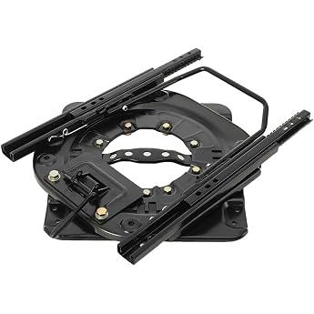 Rotary Console for Main Drivers Side 360  Rotating Adapter Turntable Steel Seat swivel base forward or reverse available with handle caravan cars tractors buses trucks motorhomes