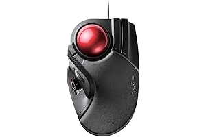 ELECOM HUGE Ergonomic Trackball Mouse: Precision Tracking for Enhanced Productivity