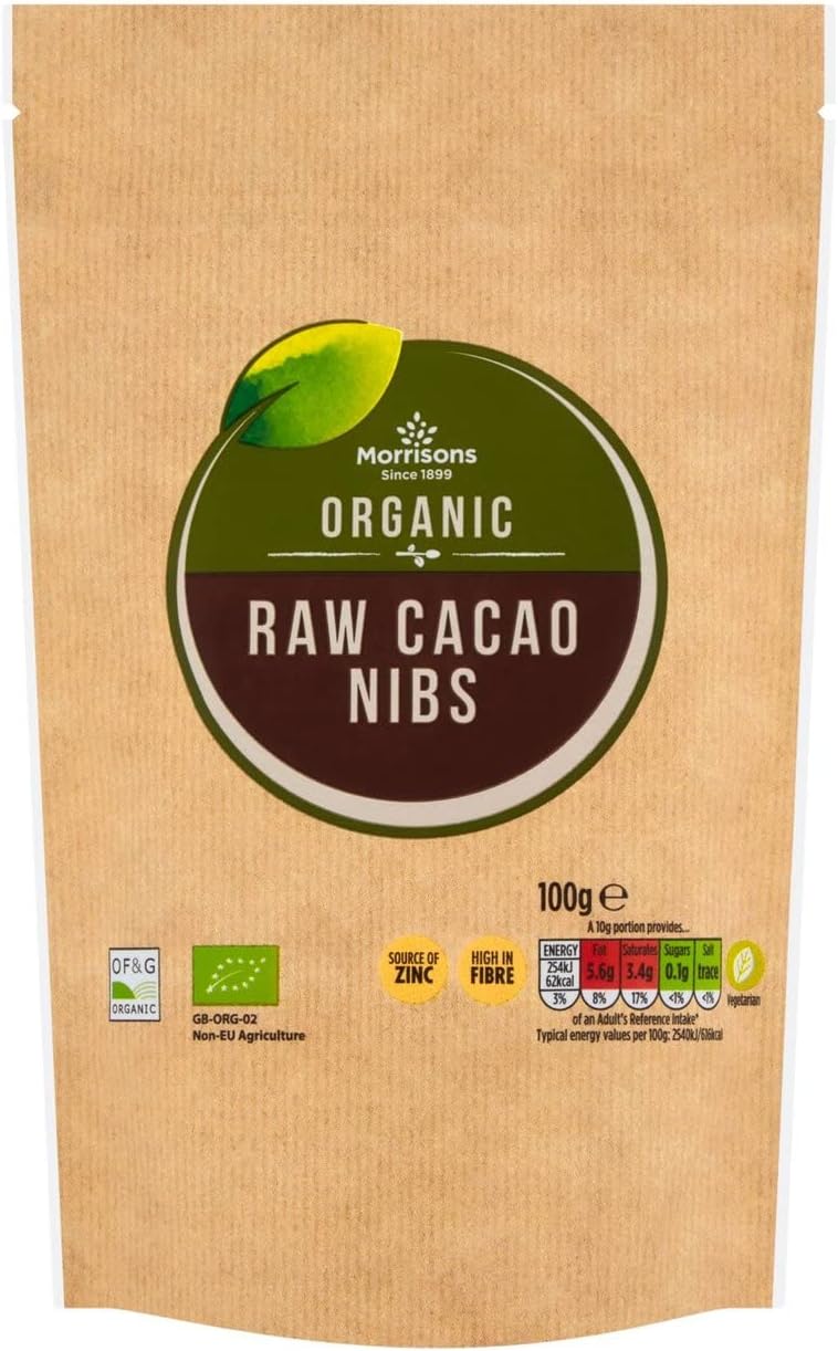 Morrisons Organic Cacao Nibs 100g