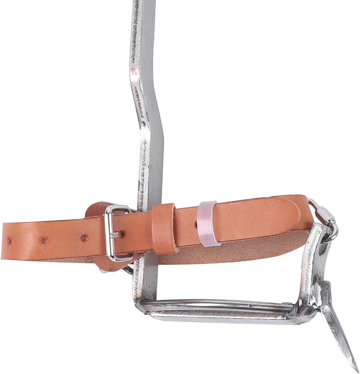 Tree Climbing Spikes, Upthehill Non-Slip Tree Climbing Spurs Tree Gaffs Pads Spur Gear Climbing Steps Spurs Tool with Safety Belt Straps Adjustable Lanyard Rope Carabiner for High-Altitude Logging