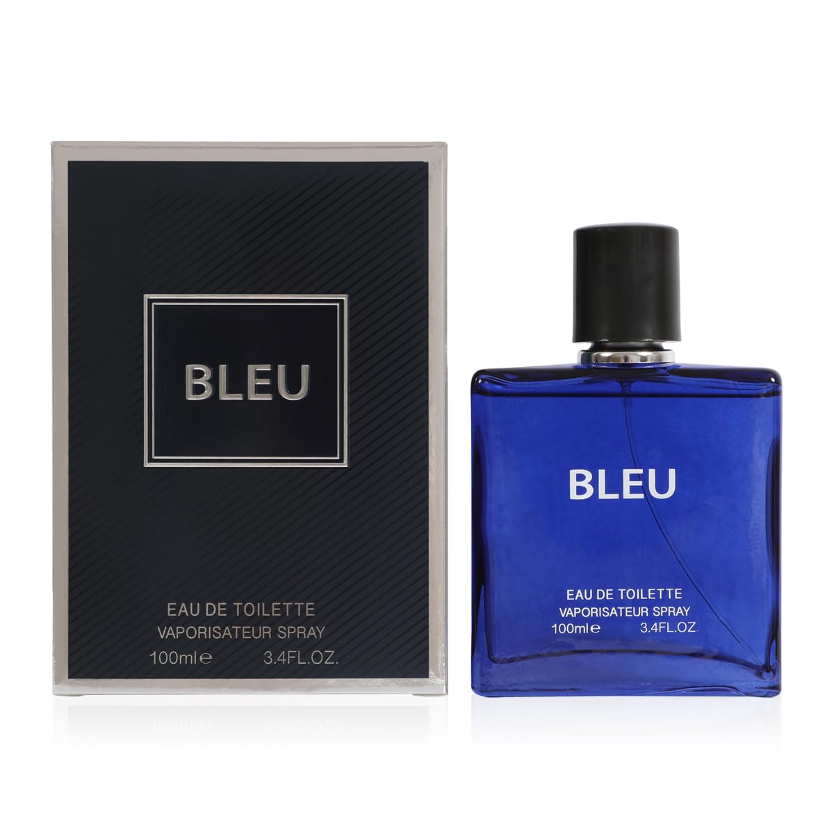 Bleu Men’s Perfume Eau de Toilette Fresh Citrus Woody Masculine Scent – 100ml / 3.4 fl oz