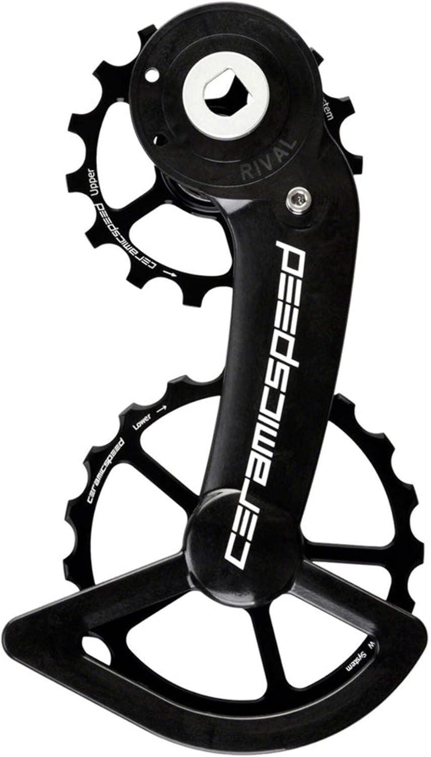 CERAMICSPEED OSPW Sram Rival Pulley System, Black