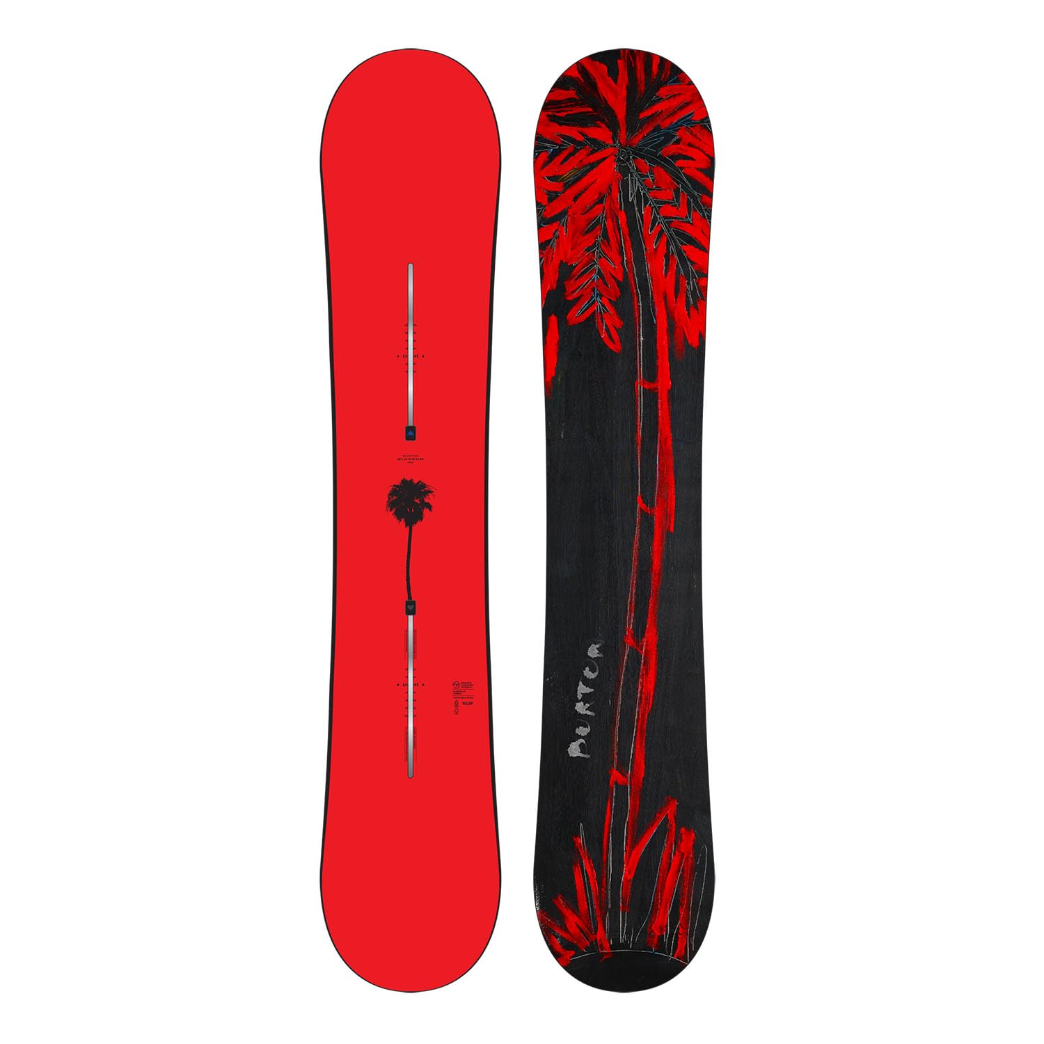 Burton - Tavola da snowboard Blossom Camber Cherry Blossom Uomo - Uomo - Dimensione 158 - Rosso