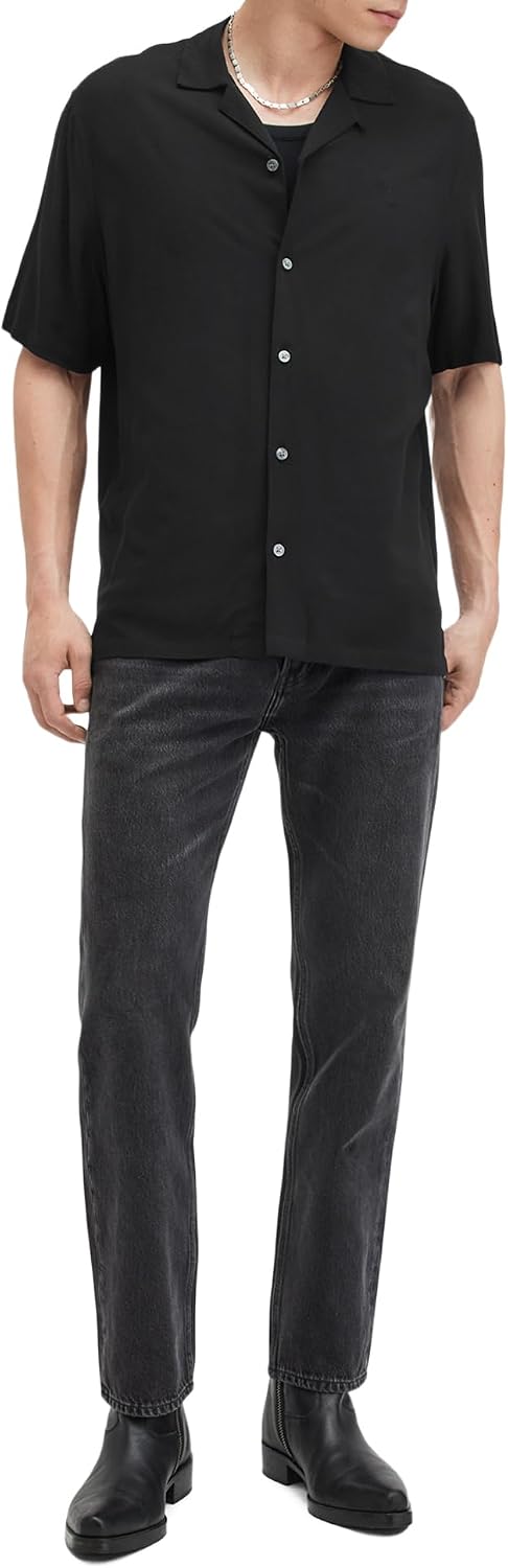 AllSaints Men's Venice Short Sleeve Shirt