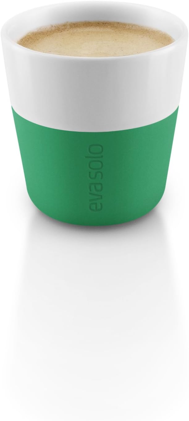 Eva Solo Espresso Coffee Tumblers, 80ml, Jolly Green, Set of 2