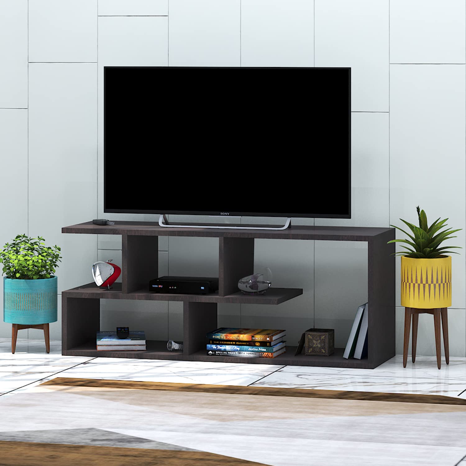 Buy Klaxon Sleek Modern TV Unit for Living Room TV Stand, TV Unit