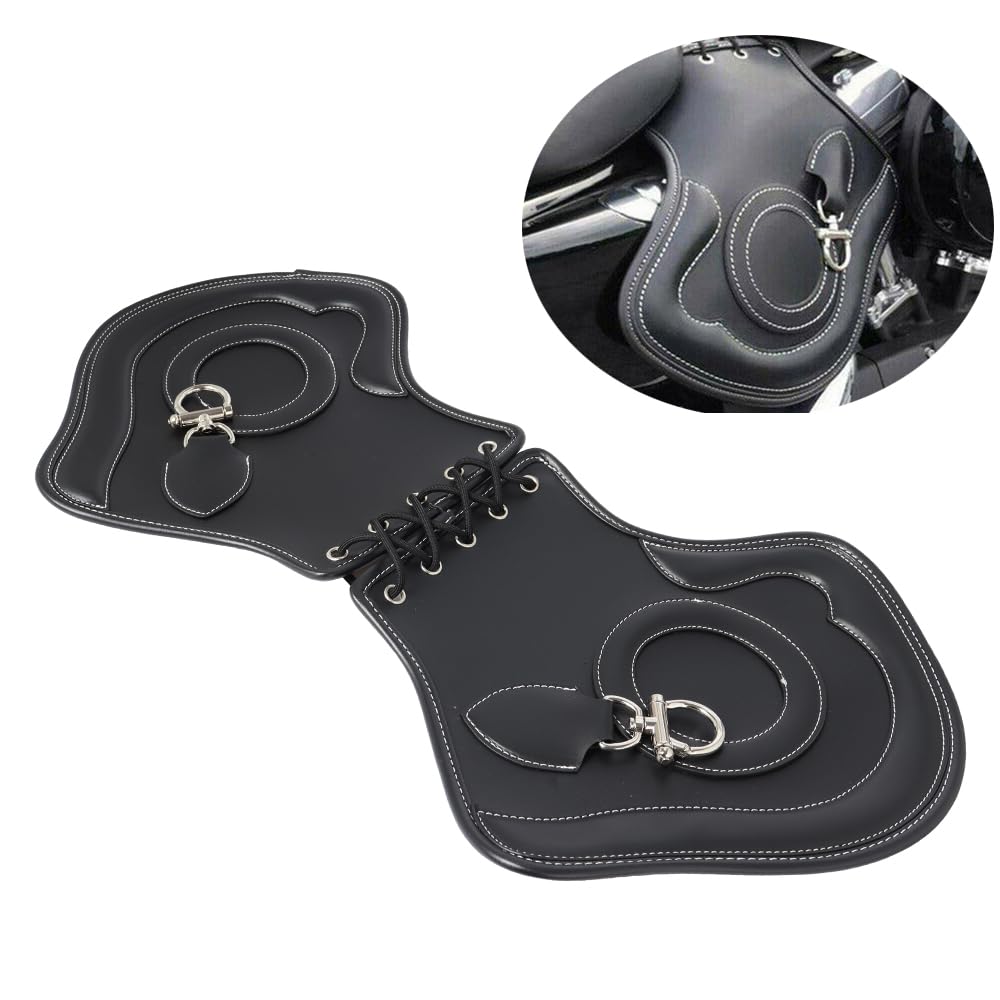 Amazon.com: GUDITEM Motorcycle Leather Heat Saddle Shield