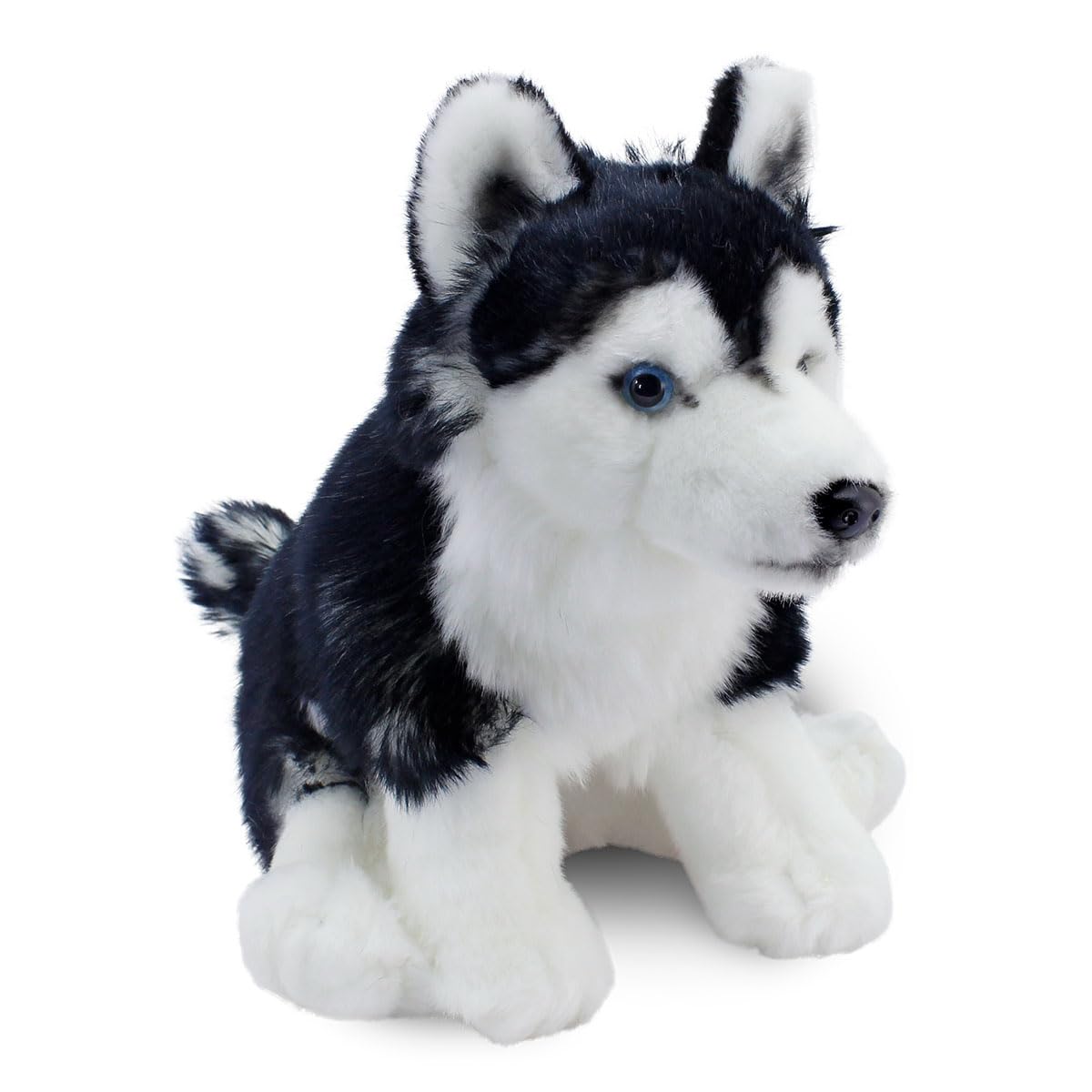 Animals Of The World Floppy Husky Peluş Oyuncak, Siyah, 28cm