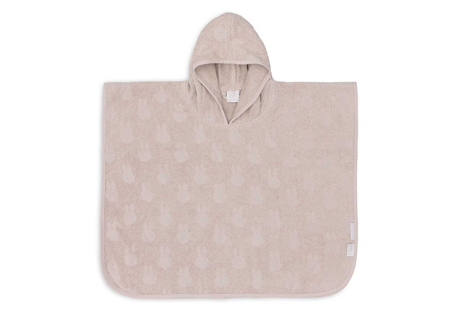 Jollein 533-550-67088 Bath Poncho/Beach Poncho - Miffy Terry Cloth Nougat
