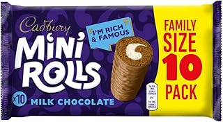 Cadbury Milk Chocolate Mini Rolls, Pack of 10