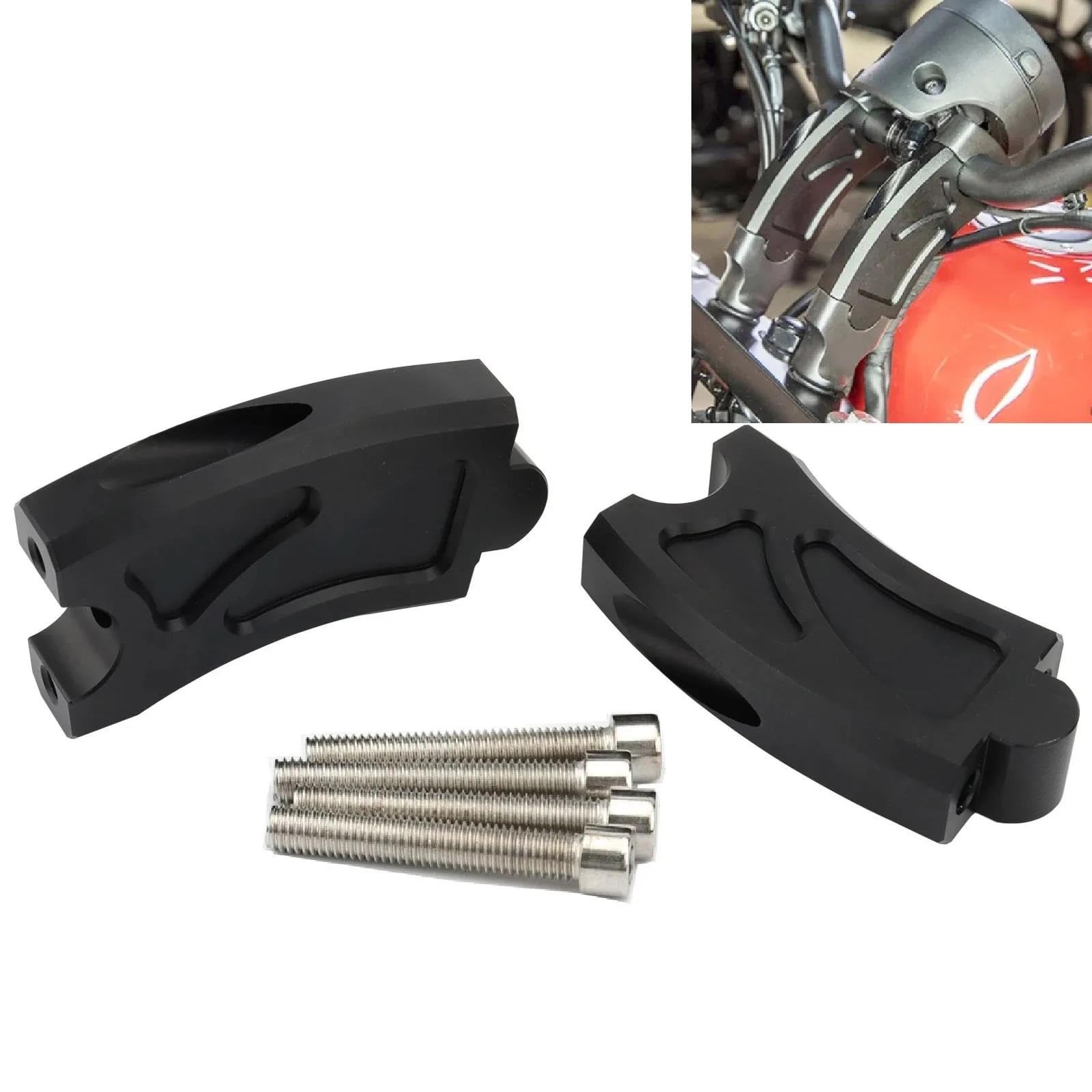 Accessoires pour Rebel CMX 500 CMX 300 Kit De Rehausseurs De Guidon Adaptateurs De Serrage De Guidon De Moto Outil CMX500 CMX300