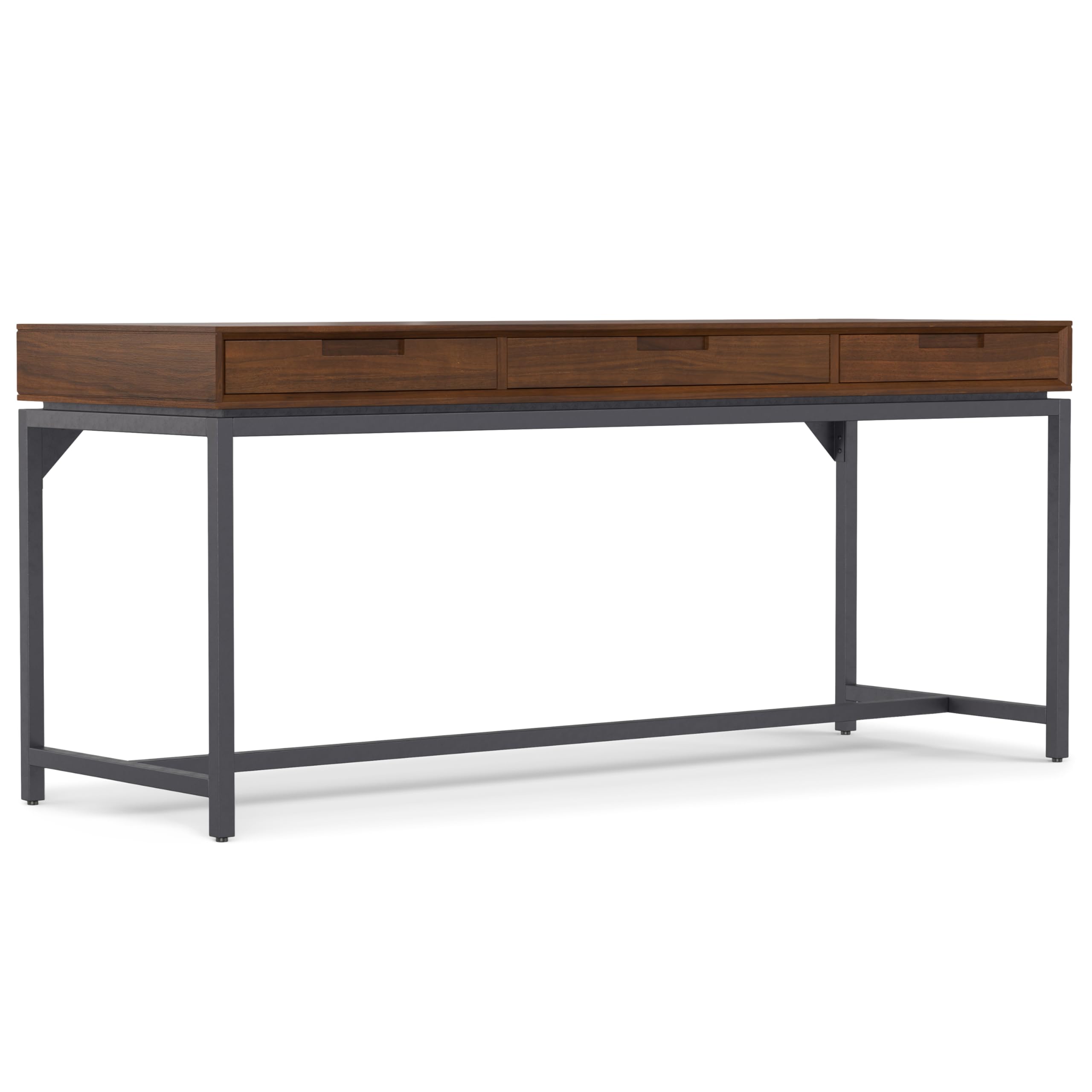 Amazon.com: SIMPLIHOME Banting Desk - 72 Inch Wide Solid Walnut