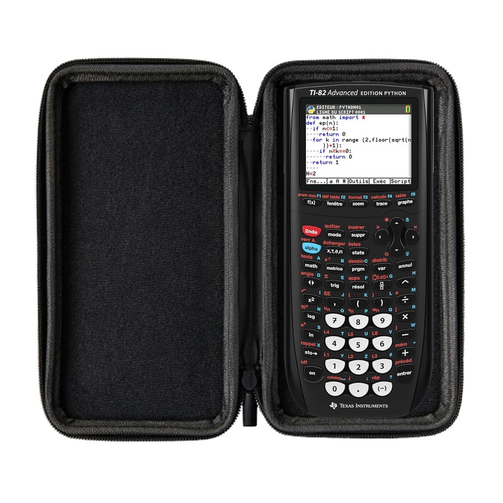 Calcolatrice Grafica TI-82 Advanced - Con Custodia E Garanzia 5 Anni