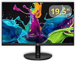 Monitor 19.5' LED, Widescreen, 75Hz, 2ms, HD, HDMI, VGA, VESA, Ajuste de inclinação - M195WHD, Gamer, do mercado