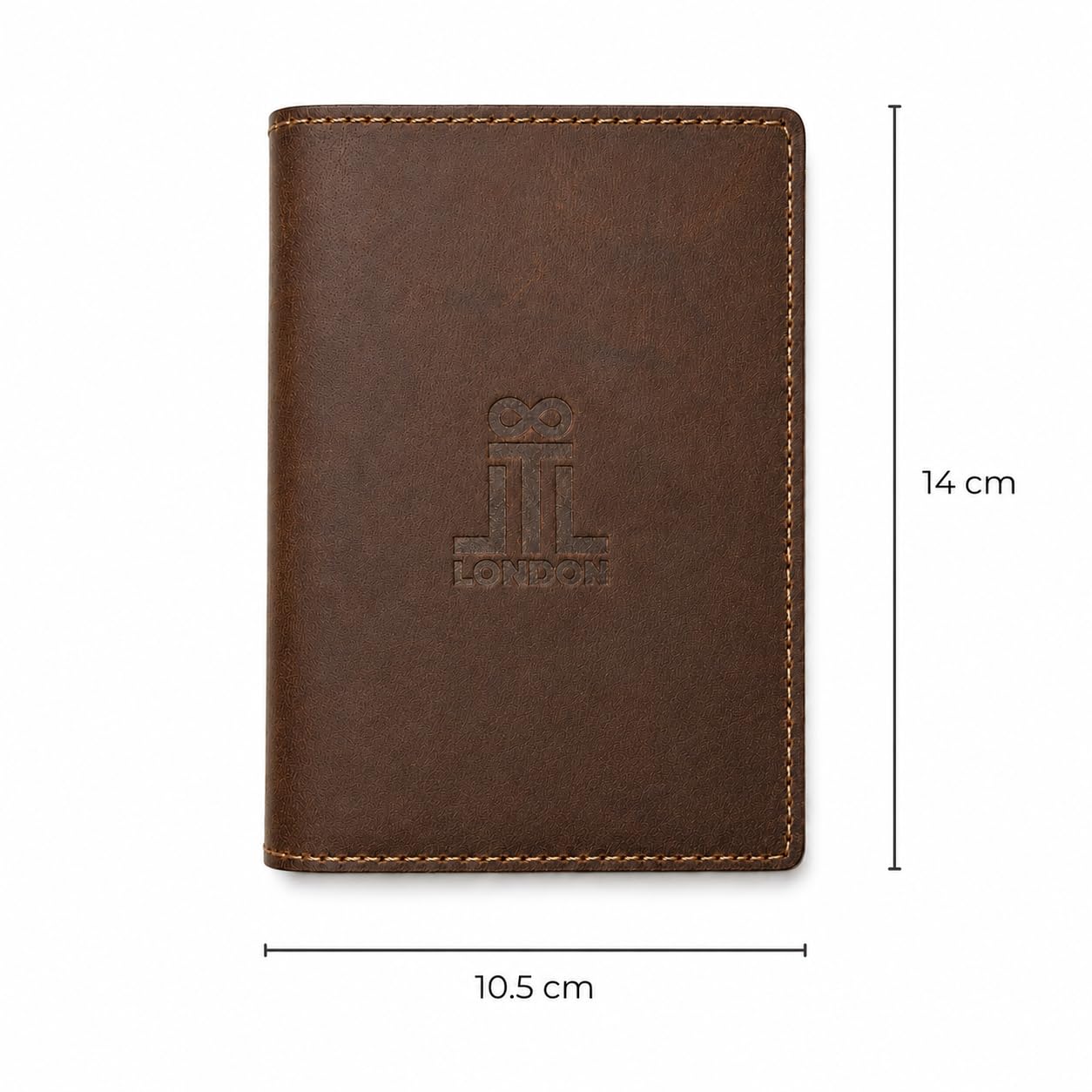 Porta passaporto in pelle per uomo, custodia per passaporto in pelle di alta qualità, portafoglio da viaggio di lusso, caffè, Caff, Passport Holder Standard, Rétro