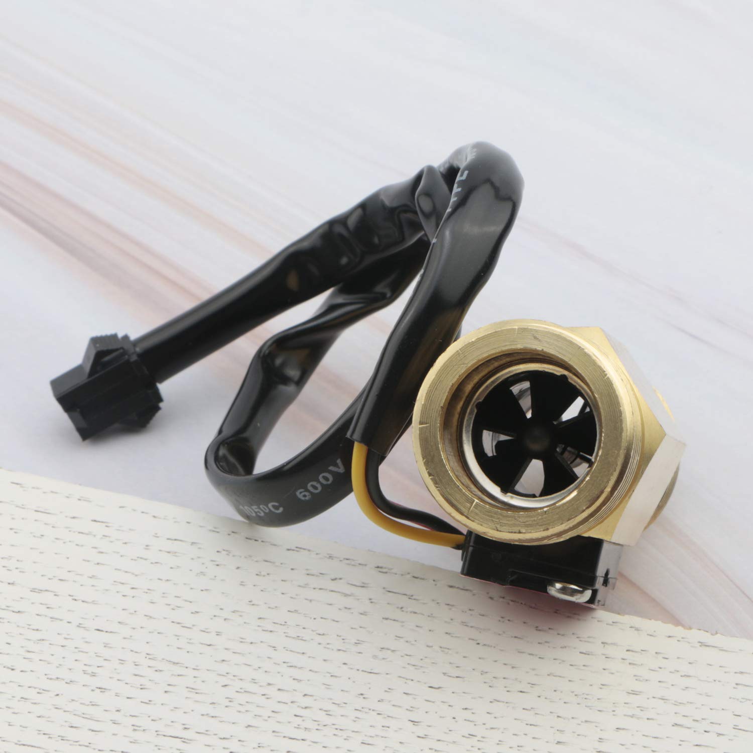 Hall Effect Liquid Water Flow Sensor, 1Pcs, G3/4", Brass