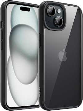 JETech Case for iPhone 15, Black