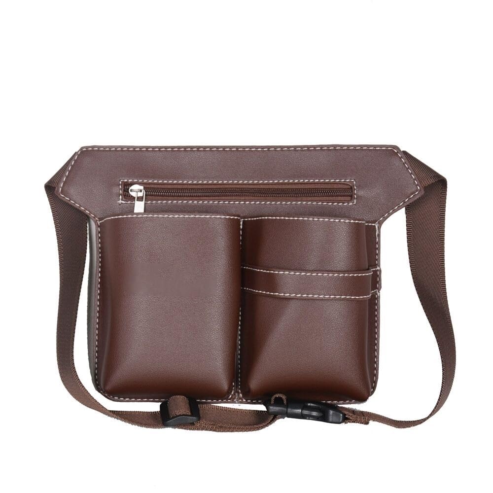 Sac pour matériel de coiffure Sac de taille for ciseaux de coiffeur, sac de rangement for outils de salon de coiffure, sac de coiffeur 2 couleurs