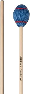 Vic FIrth - Maza de Marimba serie Corpsmaster® Signature - M264 - Ian Grom - Hilo - Duro - color rojo/color azul