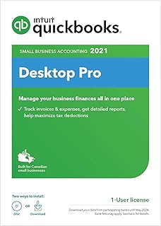 QuickBooks Desktop Pro - Accounting & Invoicing Software (EN) 2021