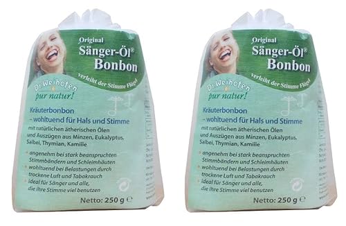 Dr.Weihofen pur natur! Sänger-Öl Bonbon 250 g Doppelpack Cover