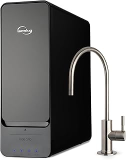 iSpring RO1000-BN Tankless Reverse Osmosis Water Filtration System, 1000 GPD Fast Flow