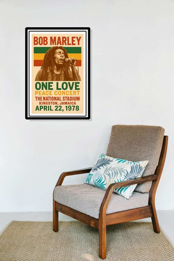 Amazon.com: Posters Forever Bob Marley Poster, One Love, Peace