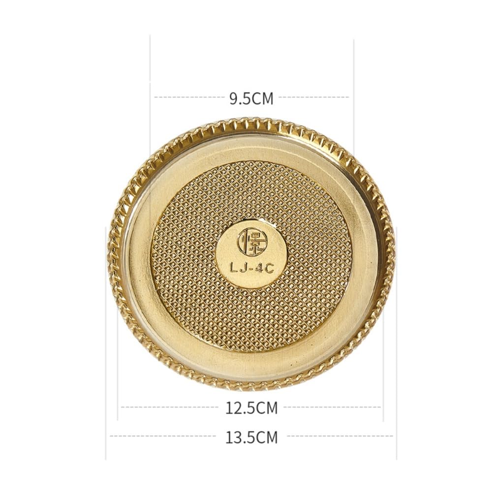 5 Inches Mini Cake Boards Stands Rounds 100pcs, Disposable Gold Mousse Cake Circle Cardboard with Coated Greaseproof Base Perfect for Cake Decorating for Wedding, Birthday, Party, Home (Gold) LJ4C