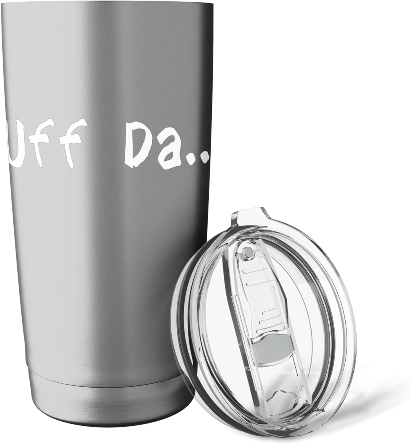 UFF-DA Phrase Pop Culture slang Stainless Steel Insulated Tumbler - Image 5