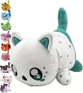Aphmau plushie cat ，Meemeows Kids Cat Plush Toy ，Jack The Pumpkin Cat, Butterfly Cat, Devil Cat, Strawberry Cat,Moon Cat，Angel Cat，Great Gift for Kids and Fan Favorites