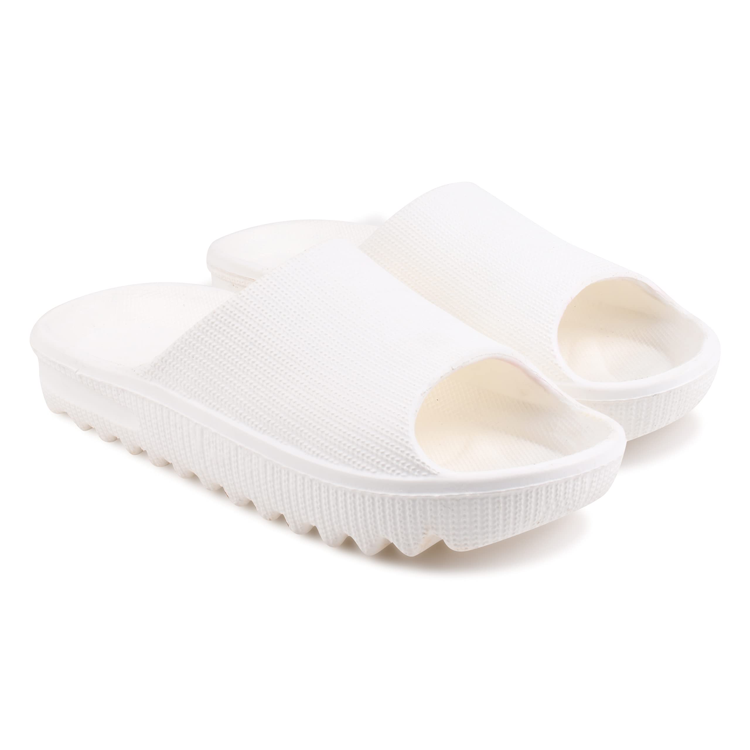 BEONZA Women Stylish Slides Flip Flops Slippers Off White, 5 Uk (B0B19ZXRCK) Amazon Price History, Amazon Price Tracker