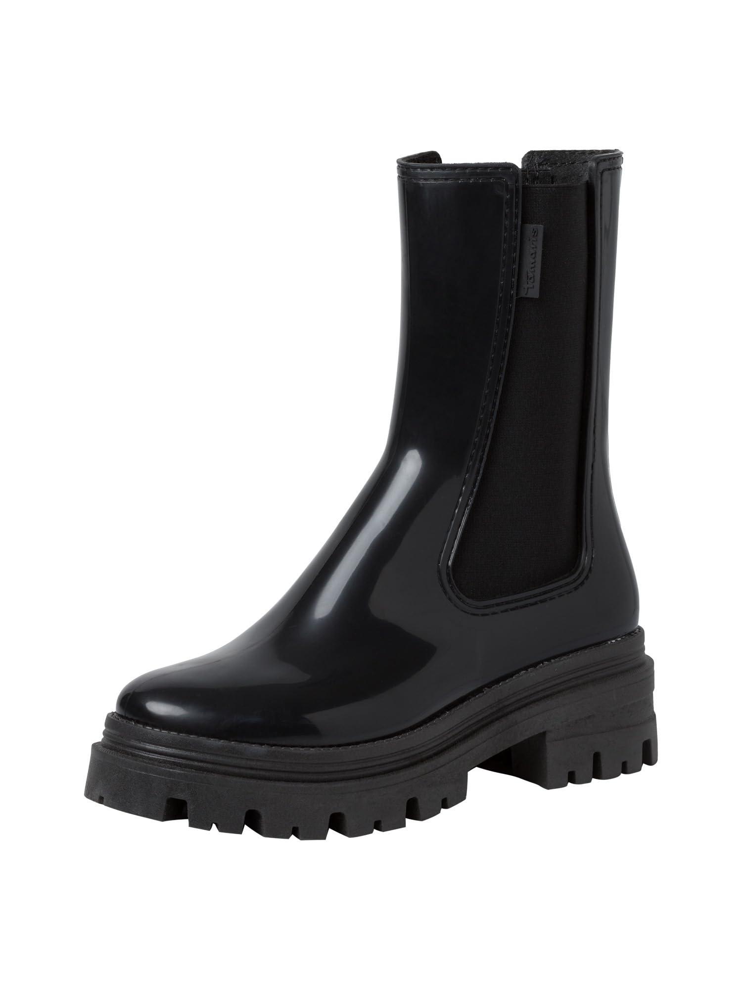 Tamaris Women's Platform Ankle Boots, Women's Ankle Boots, Interchangeable Footbed, black, 3.5 UK