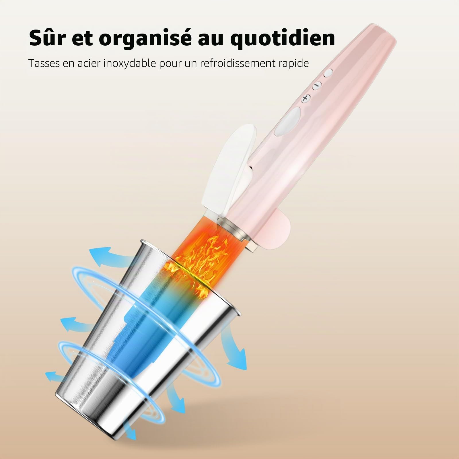 NIUBEE Organisateur d'outils pour cheveux, sèche-cheveux et coiffure, support de salle de bain en acrylique noir, support de sèche-cheveux pour comptoir de salle de bain, support de rangement pour