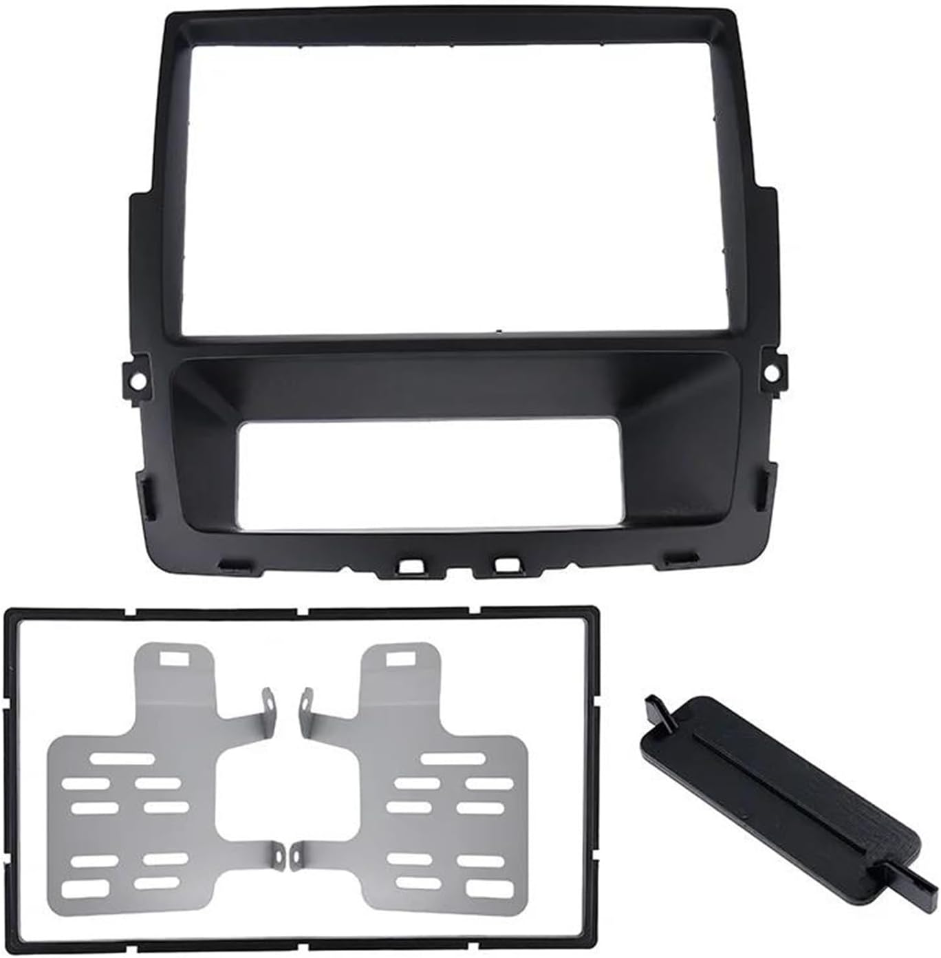 に適合する ルノー トラフィック II 2011年以降 カーラジオフェイシア 取り付けフレームパネル DVDフェイスプレートトリム(