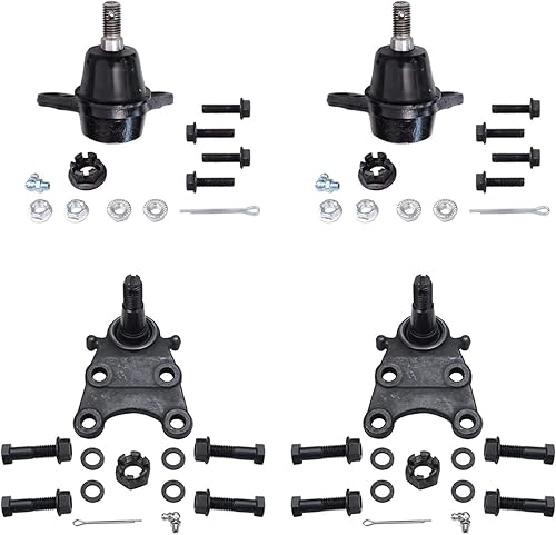 Miniatura 49 de Detroit Axle - Conjunto de juntas esféricas delanteras de 4 piezas para Dodge Ram 2500 3500 2003-2013, 2004 2005 2006 2007 2008 2009 2010 2011 2012