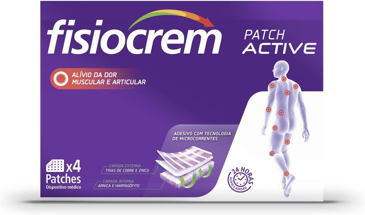 Fisiocrem Active Patch 4 Units