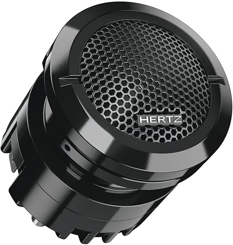 HERTZ SPL Show Series ST-25K-NEO Tweeters de compresión de alta eficiencia de 1 pulgada con rejillas y cruces
