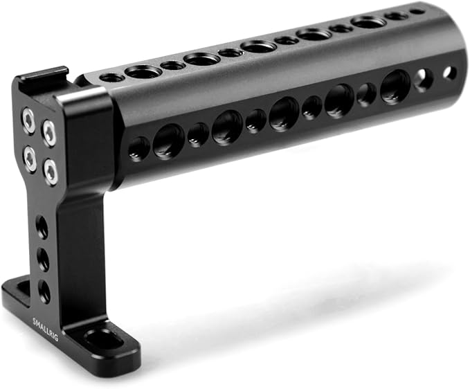 SmallRig Poignée Rotative En Bois Côté Droit Avec Pince OTAN Et Rail