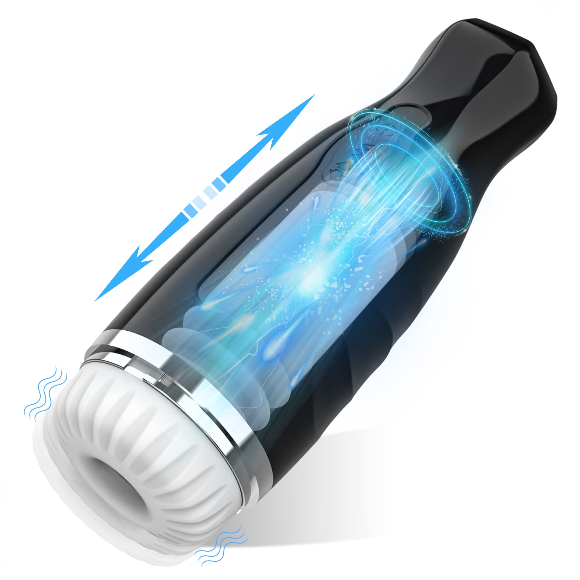 Amazon.com: Automatic Male Masturbator Sex Toys with 5 Thrusting & Roating  Modes,Hands Free Pocket Pussy Male Stroker for Penis Stimulation,3D  Realistic Textured Adult Male Sex Toys for Men Masturbation : Health &