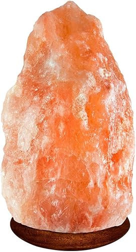 Lámpara de sal de cristal del Himalaya 100% de 60-85 libras con cable
