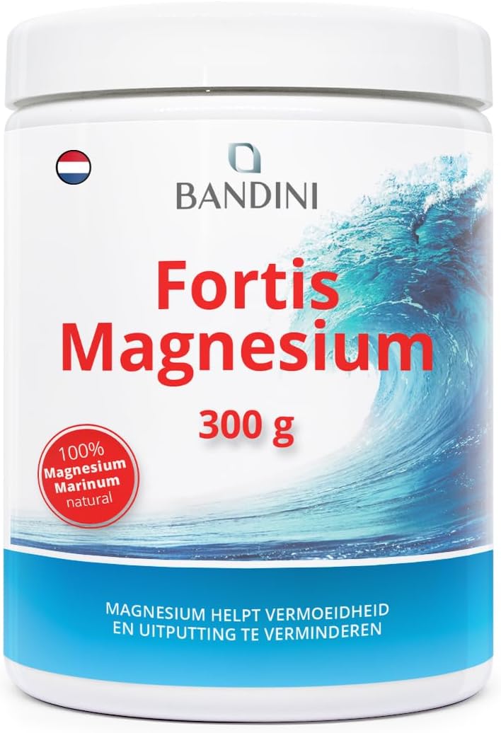 FORTIS MAGNESIUM voor Constipatie, Complete Magnesiumcarbonaat Poeder, Sterk Laxeermiddel voor Angst, Stress en Geheugen, Vermindering van vermoeidheid en moeheid, Veganistisch, 300g