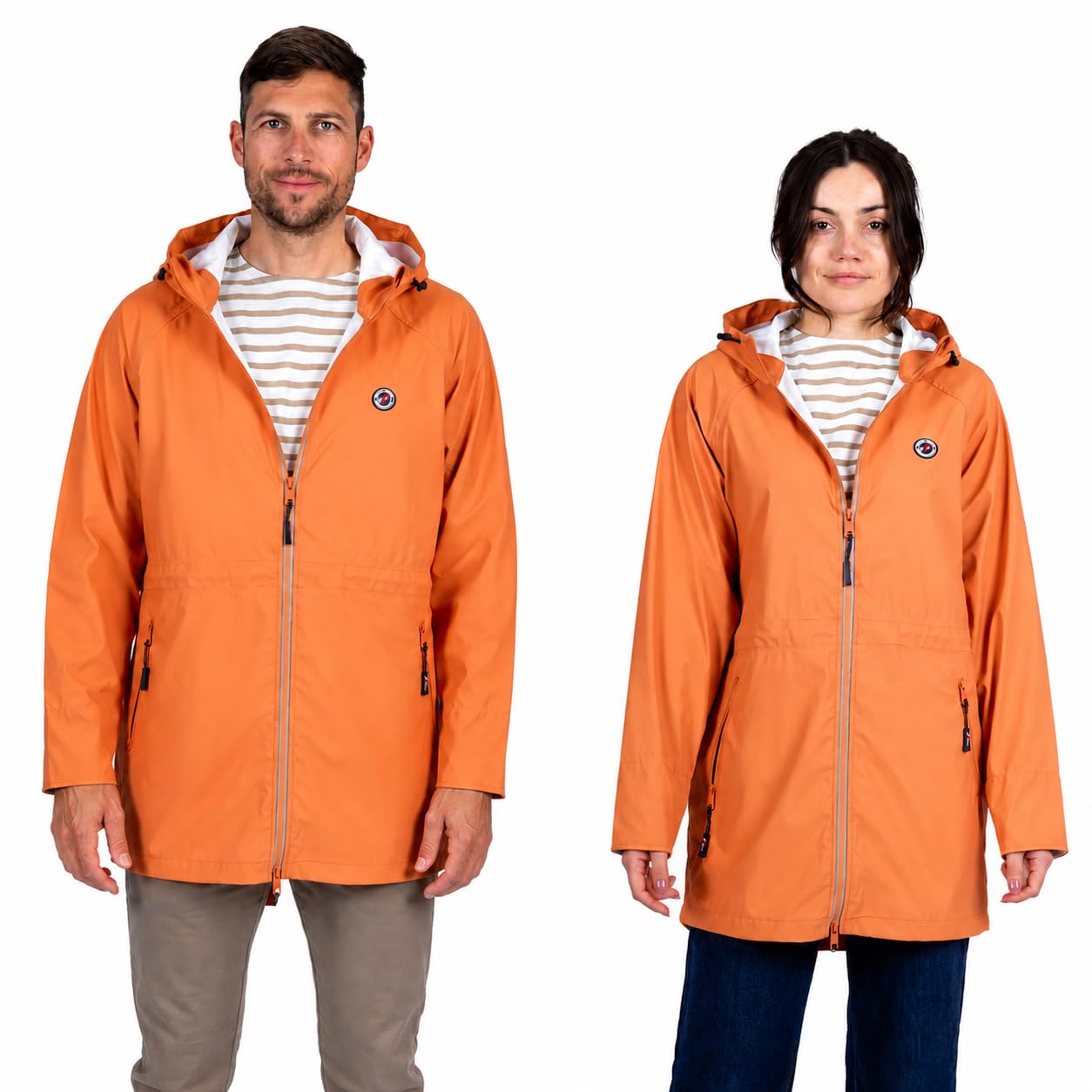 Breizh Ocean - Ciré Imperméable Homme ou Femme Coupe Droite, Coupe vent