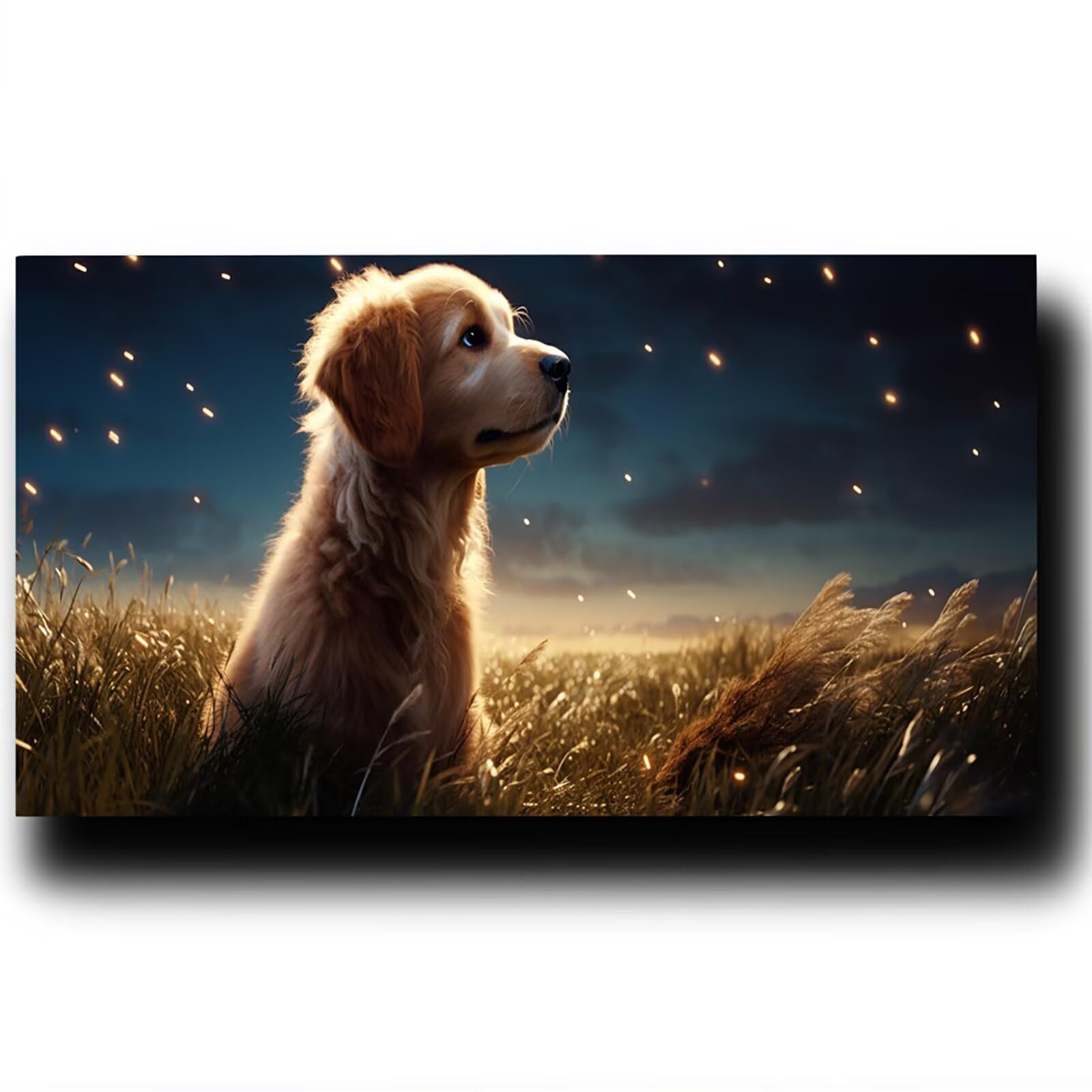 Pintar por Numeros Adultos Perro, Pintar por Numeros Niños Kit Manualidades Adultos Planta Cuadros para Pintar por Numeros Pintura Acrílico, Cuadros Decorativos Regalos Para Mujer 80X160cm 7w-W-R