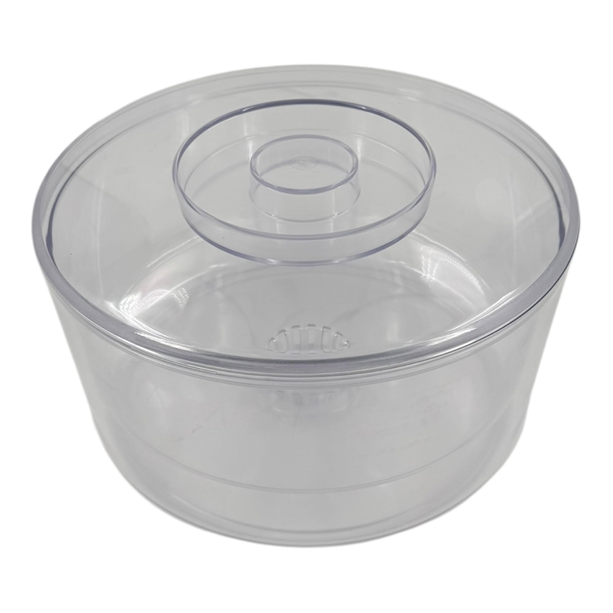 Chabrias Ltd 10L Ice Bucket With Lid & Removable Draining Liner UK Made Hard Wearing Plastic Construction, Ideal for both Home and Professional Use (Clear, 10 Litre) โ image 1