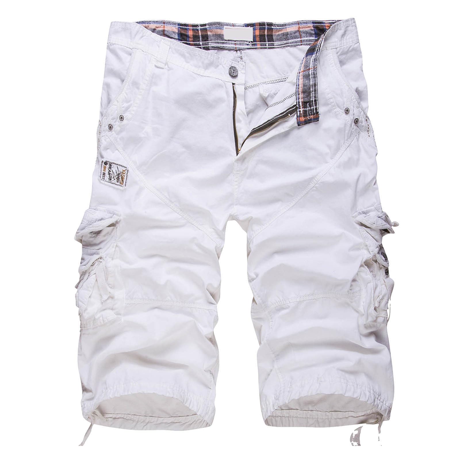 Pantaloncini Basket Uomo-Pantaloncini Casual con Cerniera Multitasche Leggeri e Traspiranti da Uomo alla Moda, Casual all'aperto Pantaloncini Scaldamuscoli Sportivi