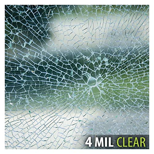 Vinilo protector para ventanas 24x10 pies transparente 4mil miniatura 7