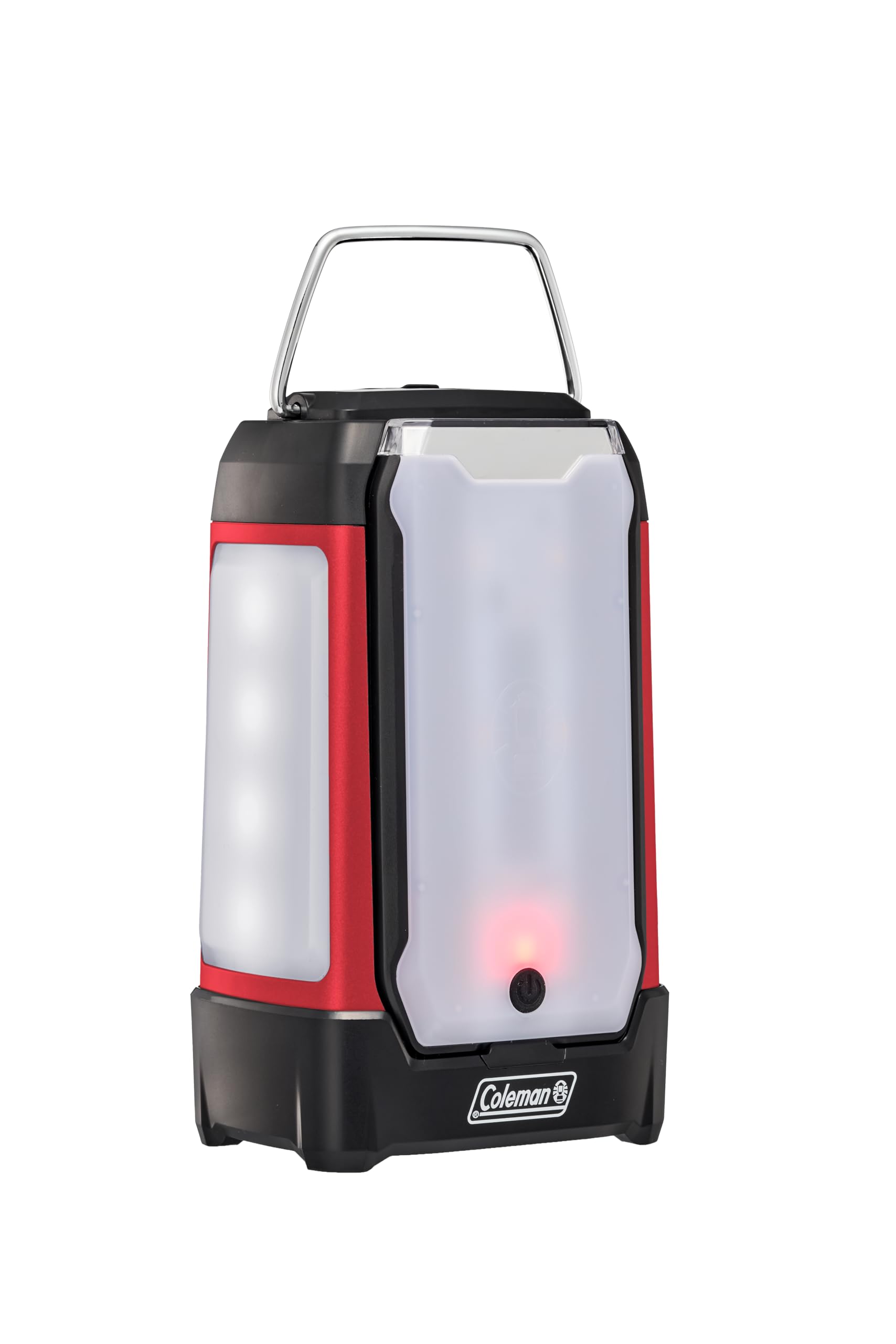 ライト・ランタン Coleman MULTI-PANEL LANTERN PLUS Coleman 2 Multi-Panel Lantern Plus (Red), LED, Disaster Prevention